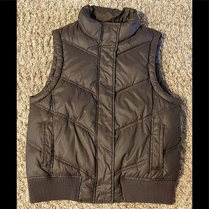 Gap Brown Puffy Vest
